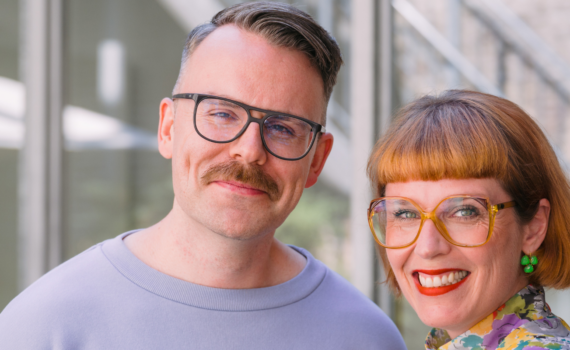 Hendric Mostert und Dana Hoffmann